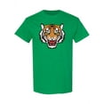 thumbnail image 1 of Tiger Head With Fangs T-Shirt Men -Image by Shutterstock, Male Small, 1 of 2