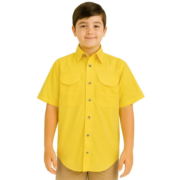 Tiger Hill Kids Fishing Shirt Short Sleeves
