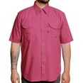 thumbnail image 1 of Tiger Hill Men's Casual Button Down Collared Short Sleeve Fishing Shirt, 1 of 3