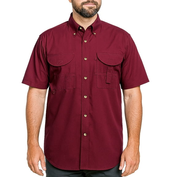 Tiger Hill Men's Fishing Shirt Short Sleeves