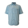 thumbnail image 1 of Tiger Hill Men's Pescador Polyester Fishing Shirt Short Sleeves-Sky Blue LG, 1 of 1