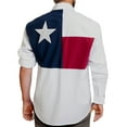 thumbnail image 1 of Tiger Hill Men's Texas Flag Fishing Shirt Long Sleeves, 1 of 4