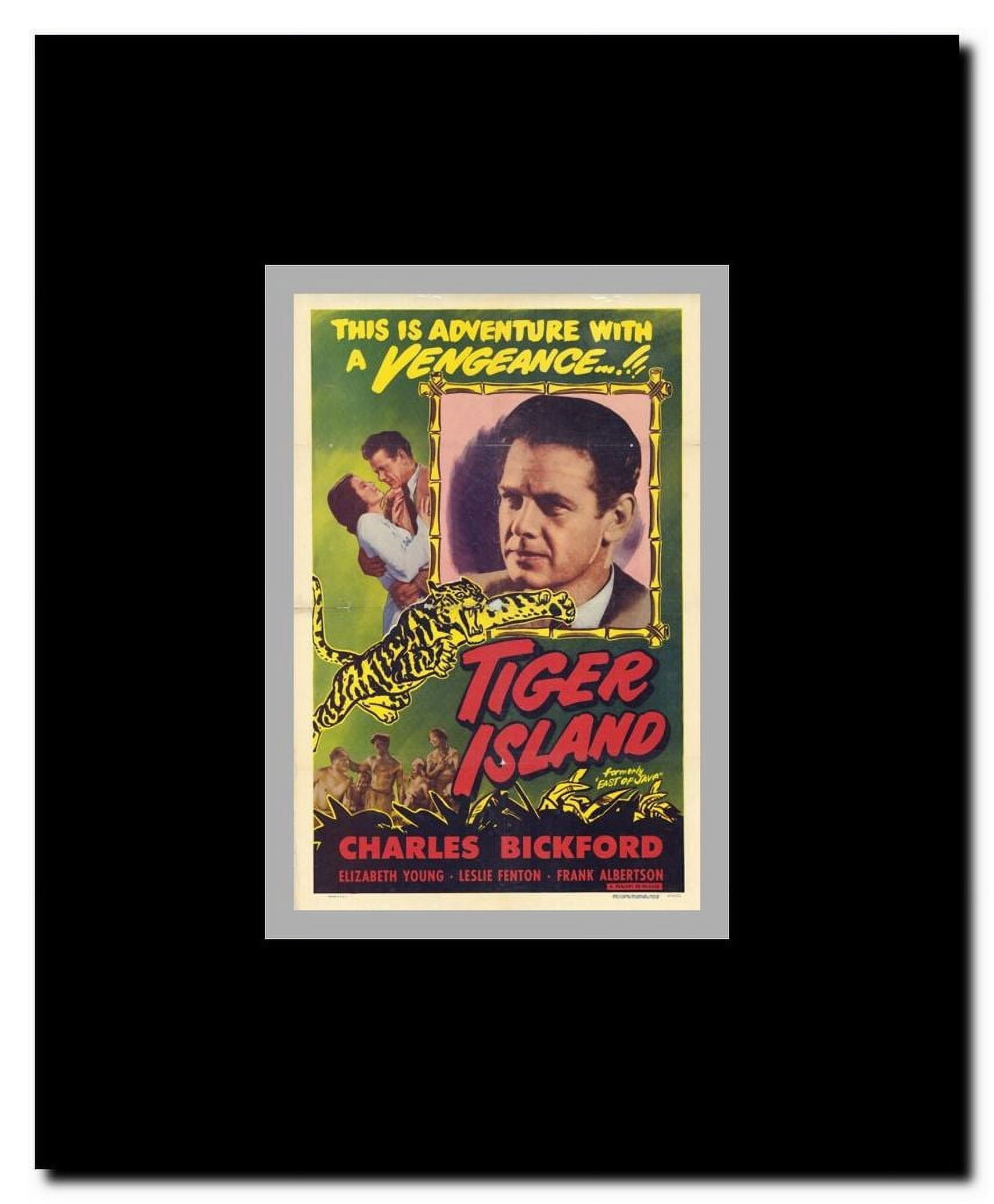 Tiger Island Framed Movie Poster