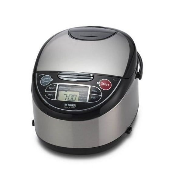 Tiger JAX-T10U-K 5.5-Cup (Uncooked) Rice Cooker and Warmer - Stainless Steel