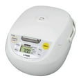 thumbnail image 1 of Tiger JBV-S18U 10-Cup Microcomputer Controlled 4-in-1 Rice Cooker (White), 1 of 4