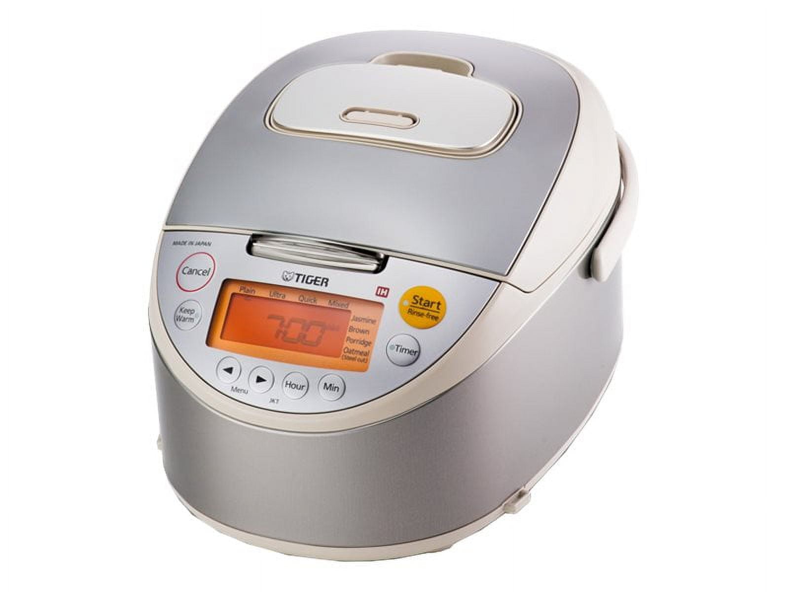 Tiger JKTB10U Rice cooker 1.1 qt 1.1 kW beige stainless