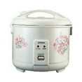 thumbnail image 1 of Tiger JNP-1800 10-Cup Electric Rice Cooker, Floral White - Pure Flower Design, 1 of 4