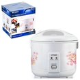 Tiger JNP1800 10Cup Floral White Rice Cooker & Warmer