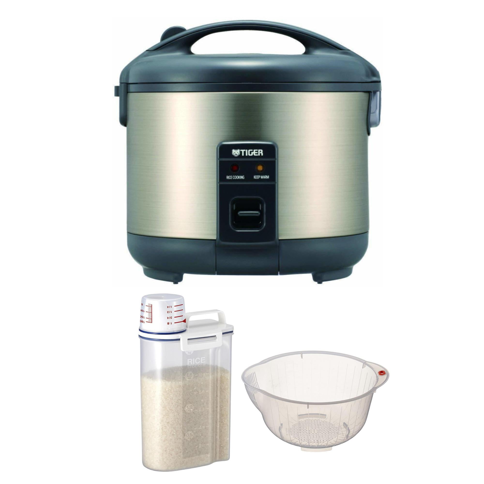 Tiger JNP-S15U Stainless Steel 8-Cup Conventional Rice