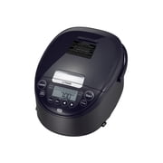 Tiger JPW-H18U Induction Heating Rice Cooker and Warmer with 14 Menu Presets and LCD Display 10-Cup, Mauve Black