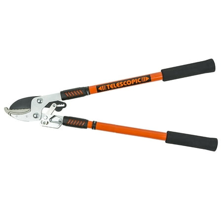 Tiger Jaw T1 Anvil Ratcheting Telescopic Twist Handle Lopper - Cut up to 1.75in / 50mm