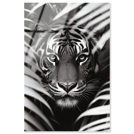 Tiger Jungle ZV Acrylic Print Animal Art Prints by Notoriart, Ready to Hang, 24 x 36