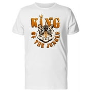 Tiger King Of The Junle T-Shirt Men -Image by Shutterstock, Male Large
