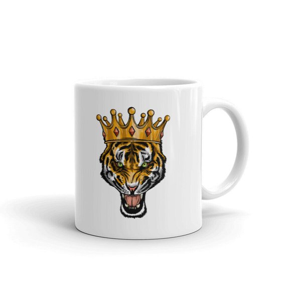 Tiger King Office Work Coffee Tea Ceramic Cup Office Work Mug 11 Oz