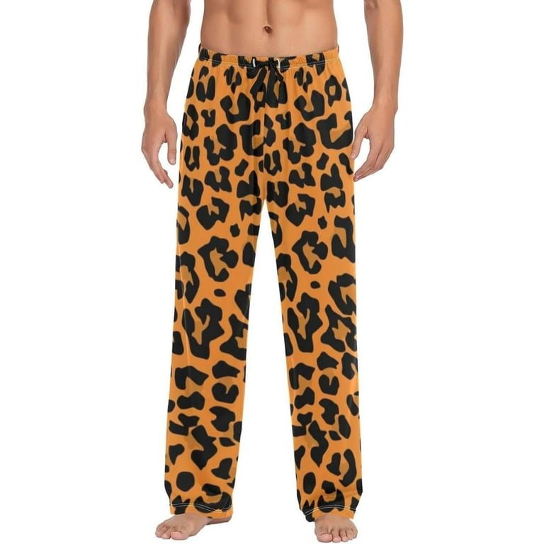 Mens tiger print pajamas clearance