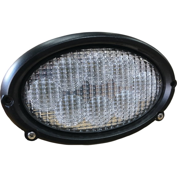 Tiger Lights 12V LED Flush Mount Cab Light Kit TL7090 2 Amps, 24 Watts, Flood Offroad Light