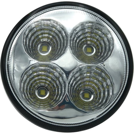 Tiger Lights 12V Round Flush Mount LED Light TL8100 For Challenger 1038 Flood Offroad Light