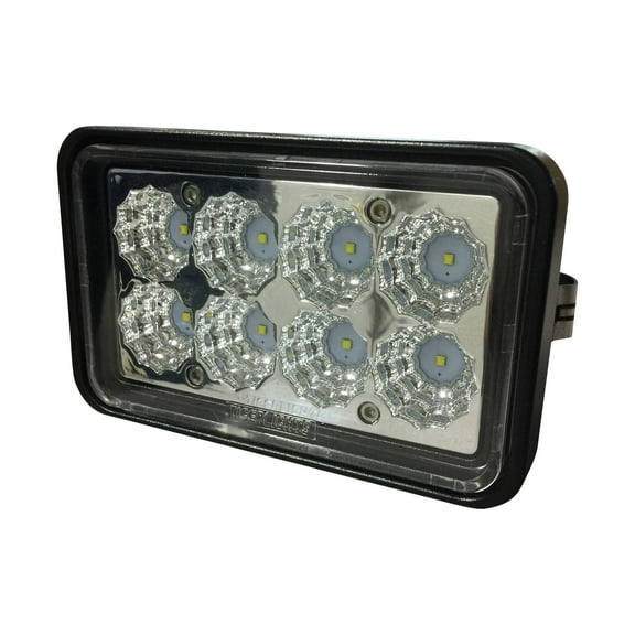 Tiger Lights 12V Skid Steer Headlight TL750 For Case 40XT, 410, 420 Flood Offroad Light