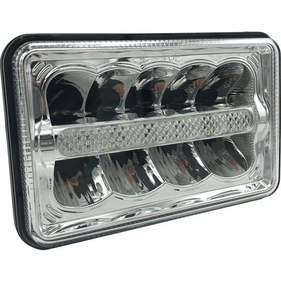 Tiger Lights 9 Volt 4 x 6 LED High/Low Beam TL805 1.5 Amps, Flood/Spot Combo Offroad Light