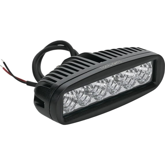 Tiger Lights LED Flood Light TL118F 1300 Lumens, 18 Wattage, 1.5 Amps, 12V, Flood Off-Road Light