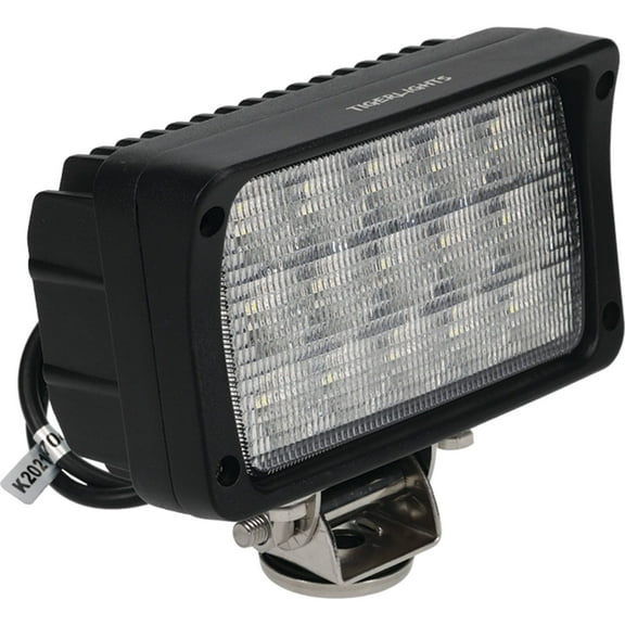 Tiger Lights LED Rectangular Flood Light TL130F 3500 Lumens, 4.5 Amps, 12V, Flood Off-Road Light