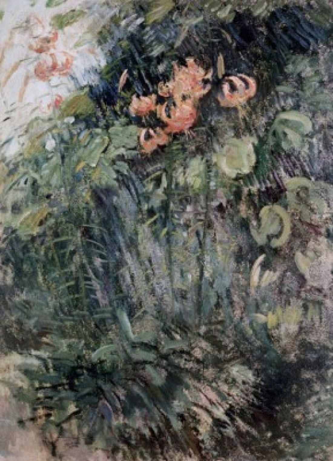 Tiger Lilies ca 1893 John Henry Twachtman (1853-1902 American) Private Collection Canvas Art - John Henry Twachtman (18 x 24)