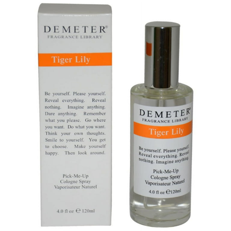 Demeter Tiger Lily Cologne Spray By Demeter - 4 oz Demeter Tiger Lily Cologne Spray By Demeter - 4 oz