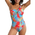 thumbnail image 1 of Tiger Lily Ginger One-Shoulder One-Piece Swimsuit, 1 of 4