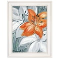 thumbnail image 1 of Trendy Decor4U "Tiger Lily in Orange" by Roey Ebert, Ready to Hang Framed Print, White Frame, 1 of 2