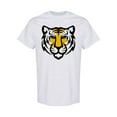 thumbnail image 1 of Tiger Logo Graphic T-Shirt Men -Image by Shutterstock, Male XX-Large, 1 of 2