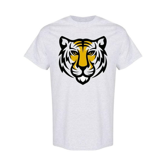 Tiger Logo Graphic T-Shirt Men -Image by Shutterstock, Male XX-Large