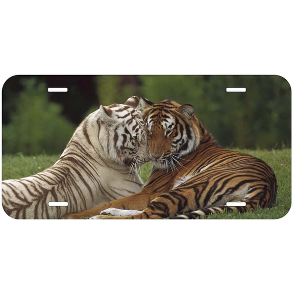 Tiger Love TAG07 Novelty Car Auto License Plate