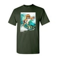 thumbnail image 1 of Tiger Make Up Wild Animal Tanya Ramsey Artworks Art DT Adult T-Shirt Tee, 1 of 2