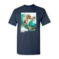 thumbnail image 1 of Tiger Make Up Wild Animal Tanya Ramsey Artworks Art DT Adult T-Shirt Tee, 1 of 2