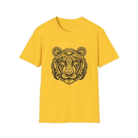 Tiger Mandala Strong Animal Lover Graphic
