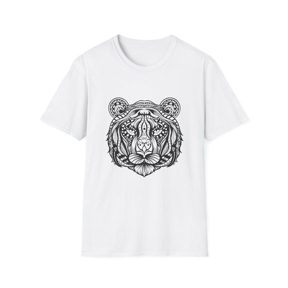 Tiger Mandala Strong Animal Lover Graphic