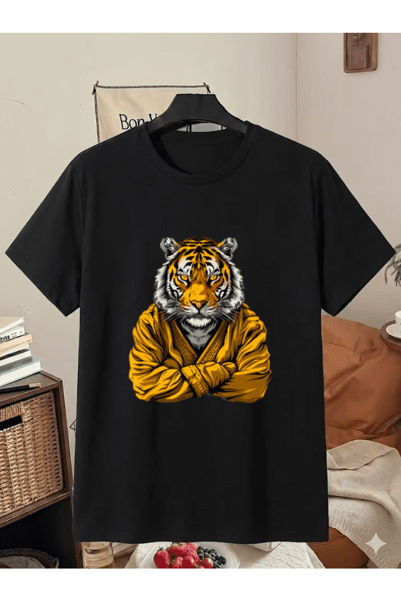 Tiger Martial Arts Gi T-Shirt, for men & women, S-5XL