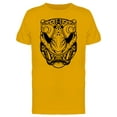 thumbnail image 1 of Tiger Mask Feline T-Shirt Men -Image by Shutterstock, Male Large, 1 of 2