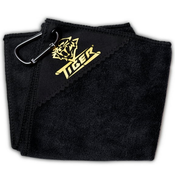 Tiger Microfiber Billiard Towel with Hook 11.5"x11.5"