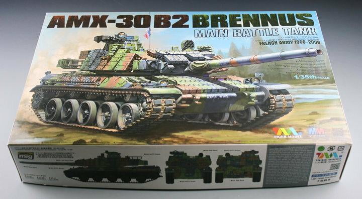 Tiger Model 4604 1/35 Scale French AMX-30 B2 Brennus MBT Tanks AAA ...