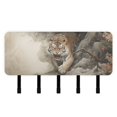 thumbnail image 1 of Tiger Mountain Trees Mail Holder Organizer Wall Mount with Shelf Key Holder Key Rack with 5 Key Hooks for Wall Decorative, 1 of 6