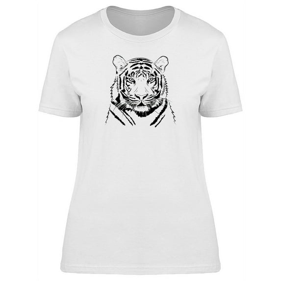 Tiger Muzzle T-Shirt Women -Image by Shutterstock XX-Large