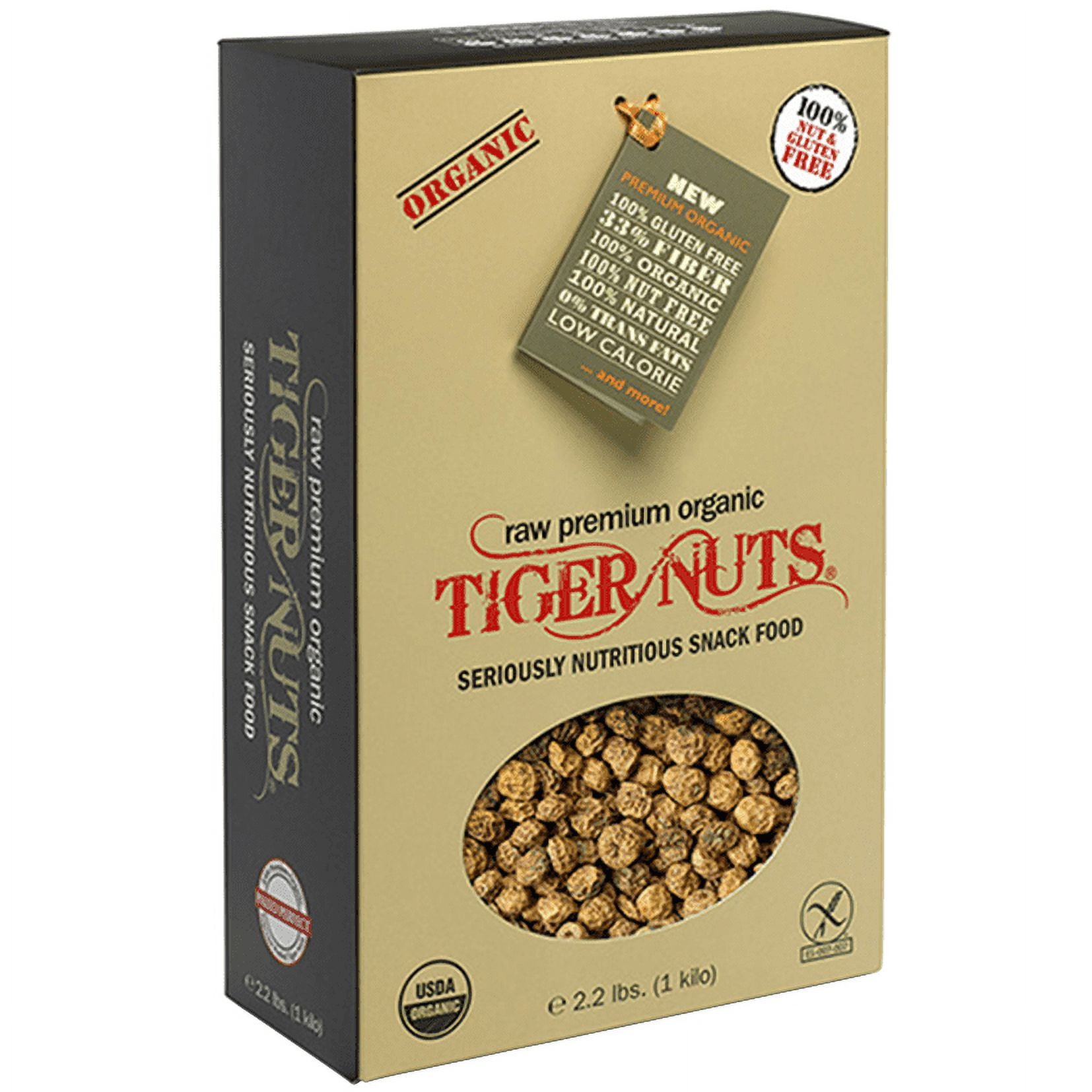 Tiger Nuts - Premium Organic Kilo (2.2 lbs) - Customer Review