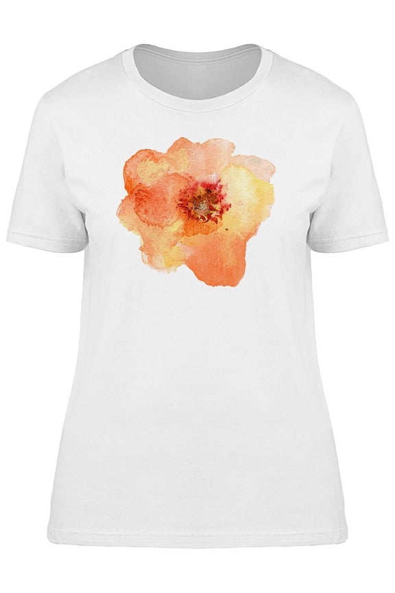 Tiger Orange Brush Flower Tee Women's -Image by Shutterstock
