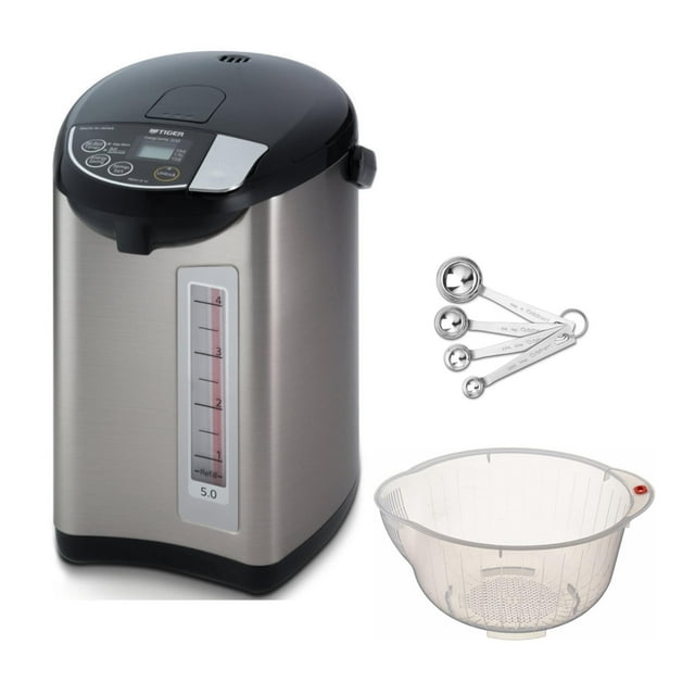 Tiger PDUA50U Electric Water Boiler and Warmer (Black) with Washing