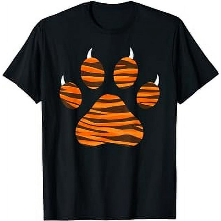 Tiger Skin T Shirt Pattern Claw T-Shirt Tiger Skin T Shirt Pattern Claw T-Shirt