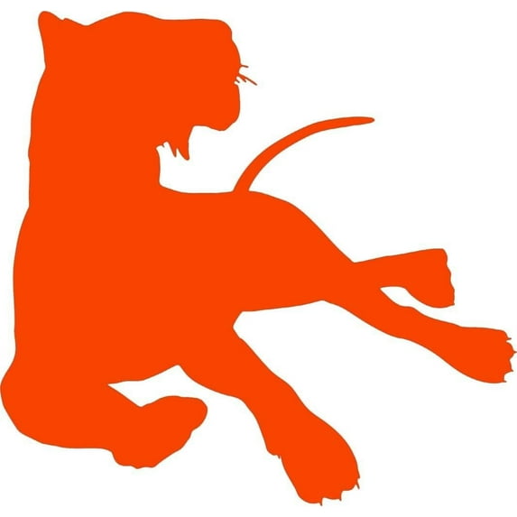 Tiger Picture Art – Boys Animal Removable Stick On Print Sticker - Vinyl Wall Decal – 12x12