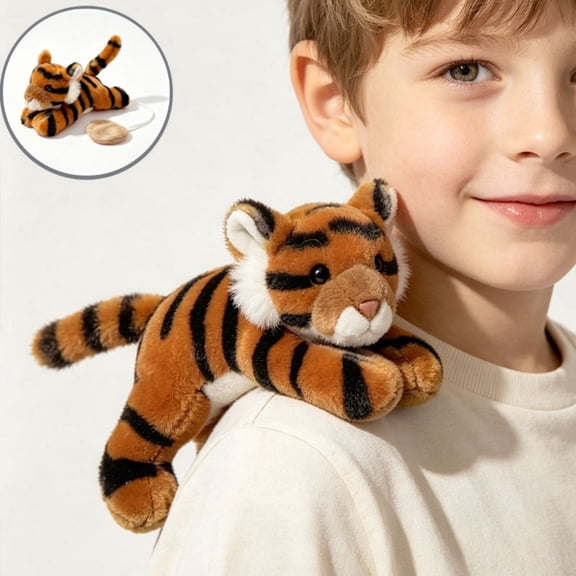 Tiger Plush Shoulder Magnet Stuffed Animal Toys Cute Plushies Present for Boys Girls Kids Fans
