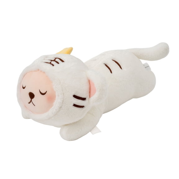 Tiger Plush Toy, Soft Comfort Soothing, 1 Piece Stuffed Animal, Sleeping Cuddly Plush Doll for Girls Bedroom Decor Bedside Pillow Birthday Gift