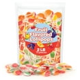 thumbnail image 1 of Tiger Pops, Assorted Fruit Flavor Lollipops Hard Candy Bulk, 2 Lbs, 1 of 9